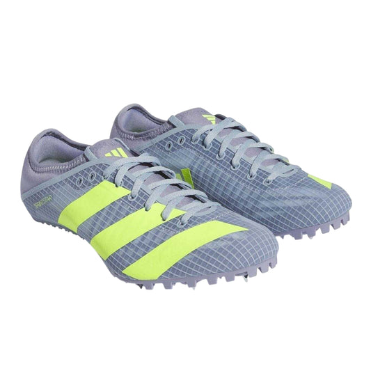 Blue - Front - Adidas Mens Sprintstar Track Running Athletic Shoe Spikes