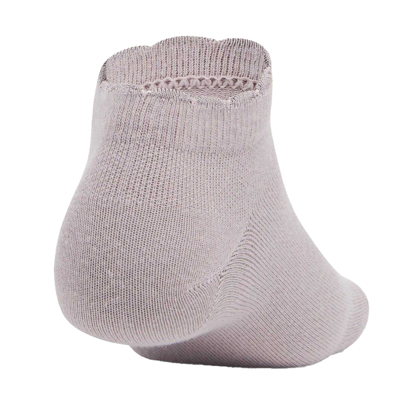 Grey - Side - Under Armour Unisex Adult Trainer Socks (Pack of 3)