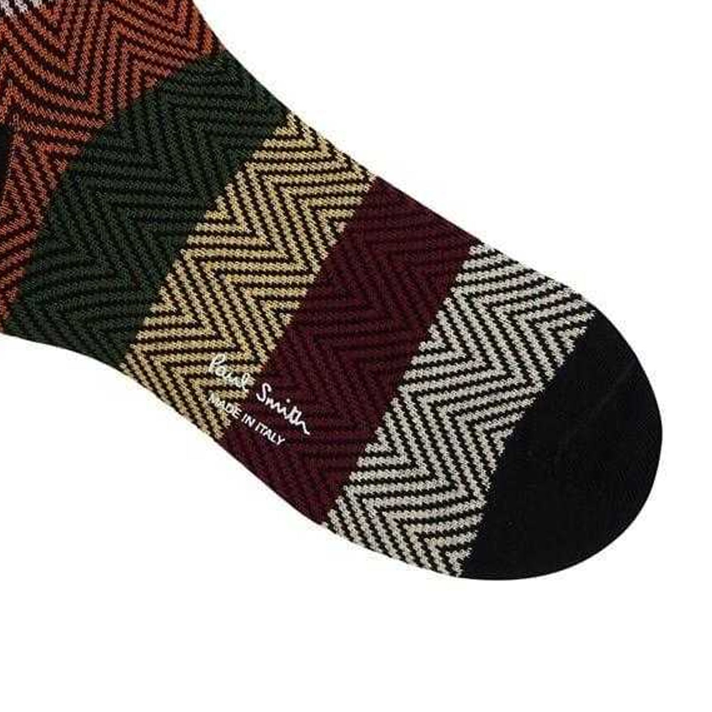 Multicoloured Print - Side - Paul Smith Mens Crew Socks (Pack of 3)