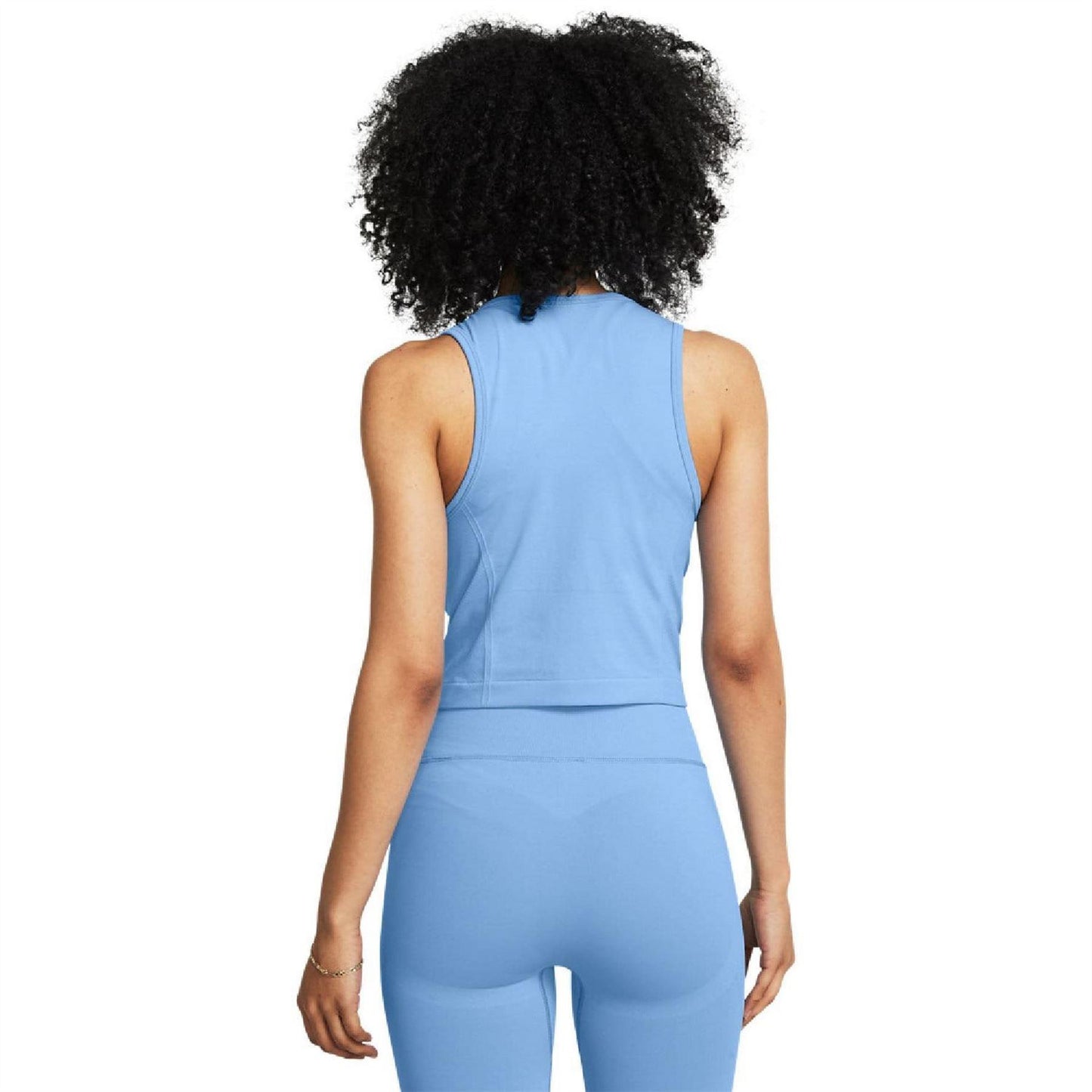 Blue - Pack Shot - Under Armour Womens-Ladies Seamless Tank Top