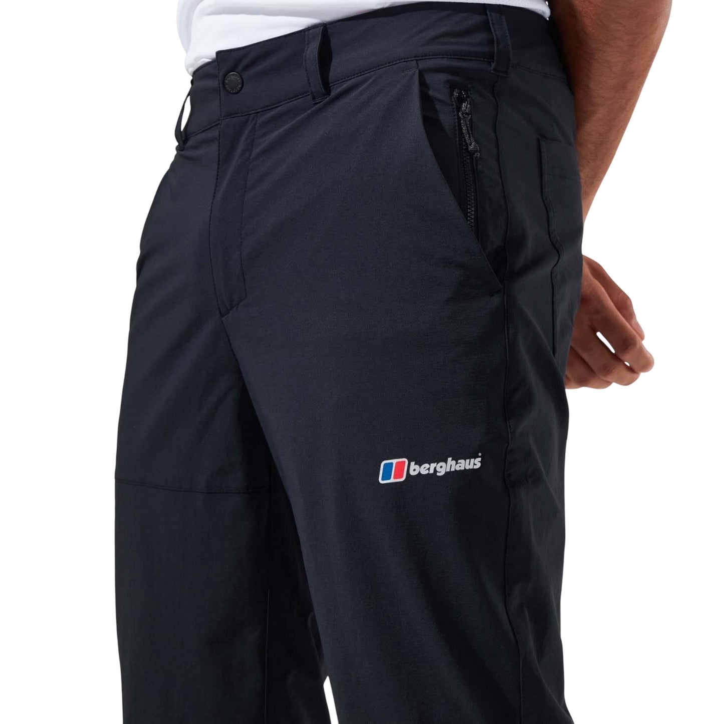 Black - Pack Shot - Berghaus Mens Tetratrack Stretch Trousers
