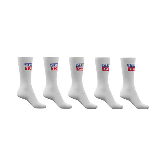 White - Front - Sport Direct Unisex Adult Crew Socks
