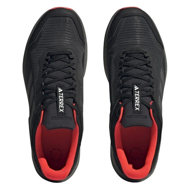 Black-Grey - Side - Adidas Mens Terrex Trail Rider GORE-TEX Running Trainers