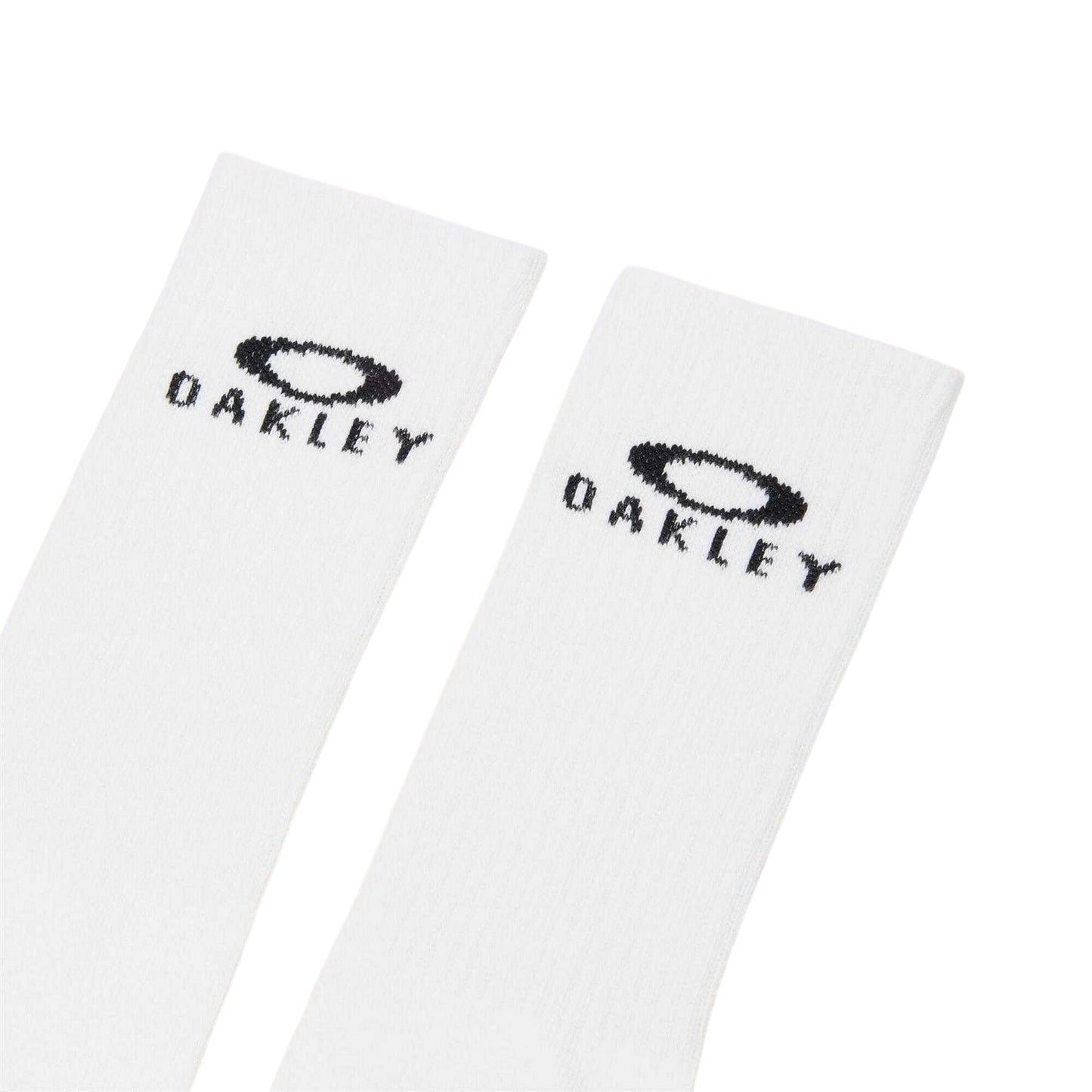 White - Back - Oakley Mens Ellipse Crew Socks (Pack of 3)