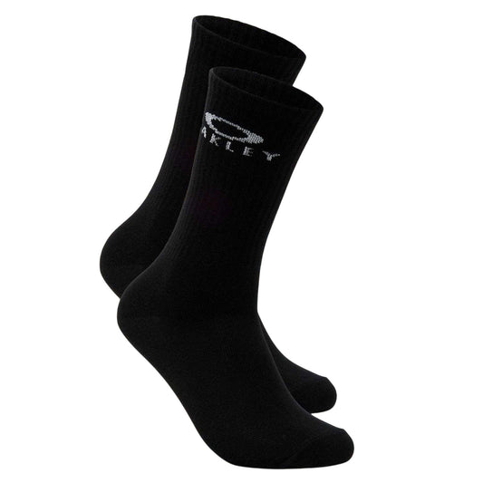 Blackout - Front - Oakley Mens Ellipse Crew Socks (Pack of 3)