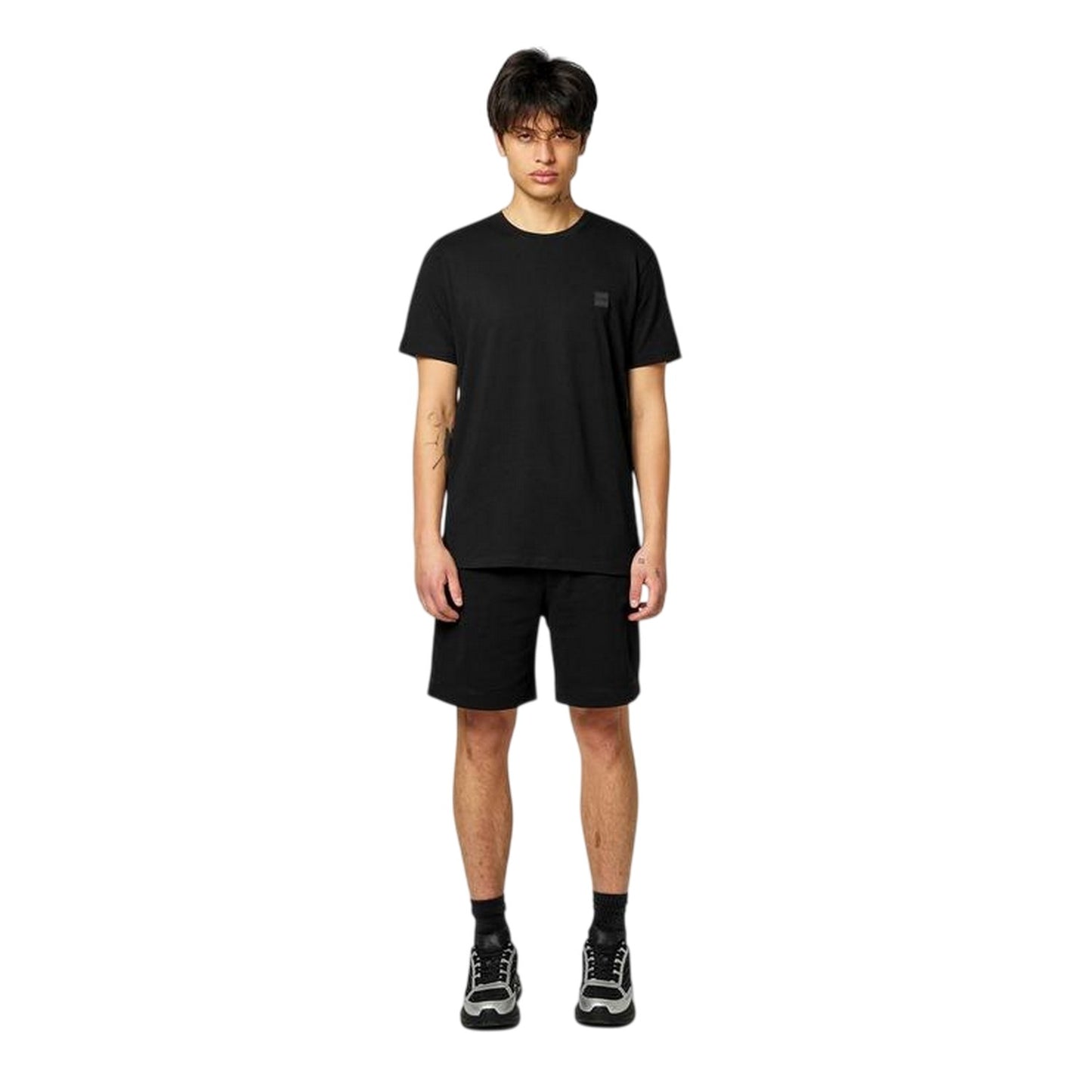 Black - Side - Boss Mens Sewalk Shorts