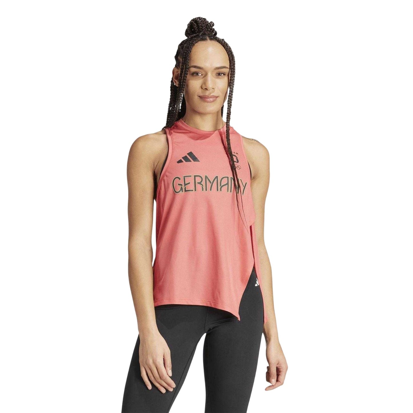 Scarlet - Lifestyle - Adidas Womens-Ladies Germany Tank Top