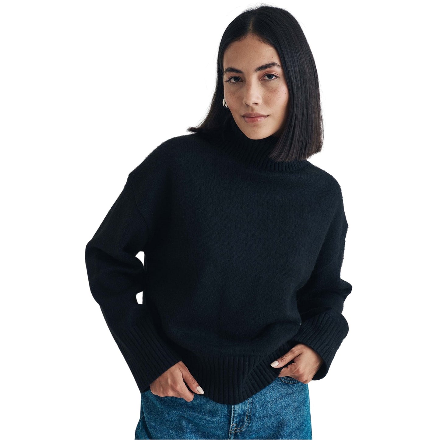Black - Side - Nobody´s Child Womens-Ladies Knitted Jumper