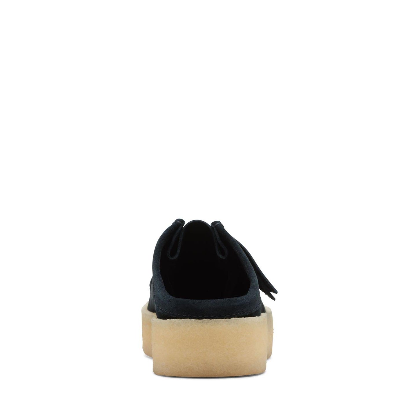 Black - Close up - Clarks Mens Wallabee Suede Cupsole Boat Shoes