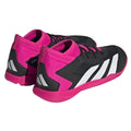 Black - Back - Adidas Childrens-Kids Predator Accuracy 3 Indoor Football Boots
