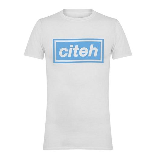 White - Front - AWD Mens Carabao Cup Printed Cotton T-Shirt