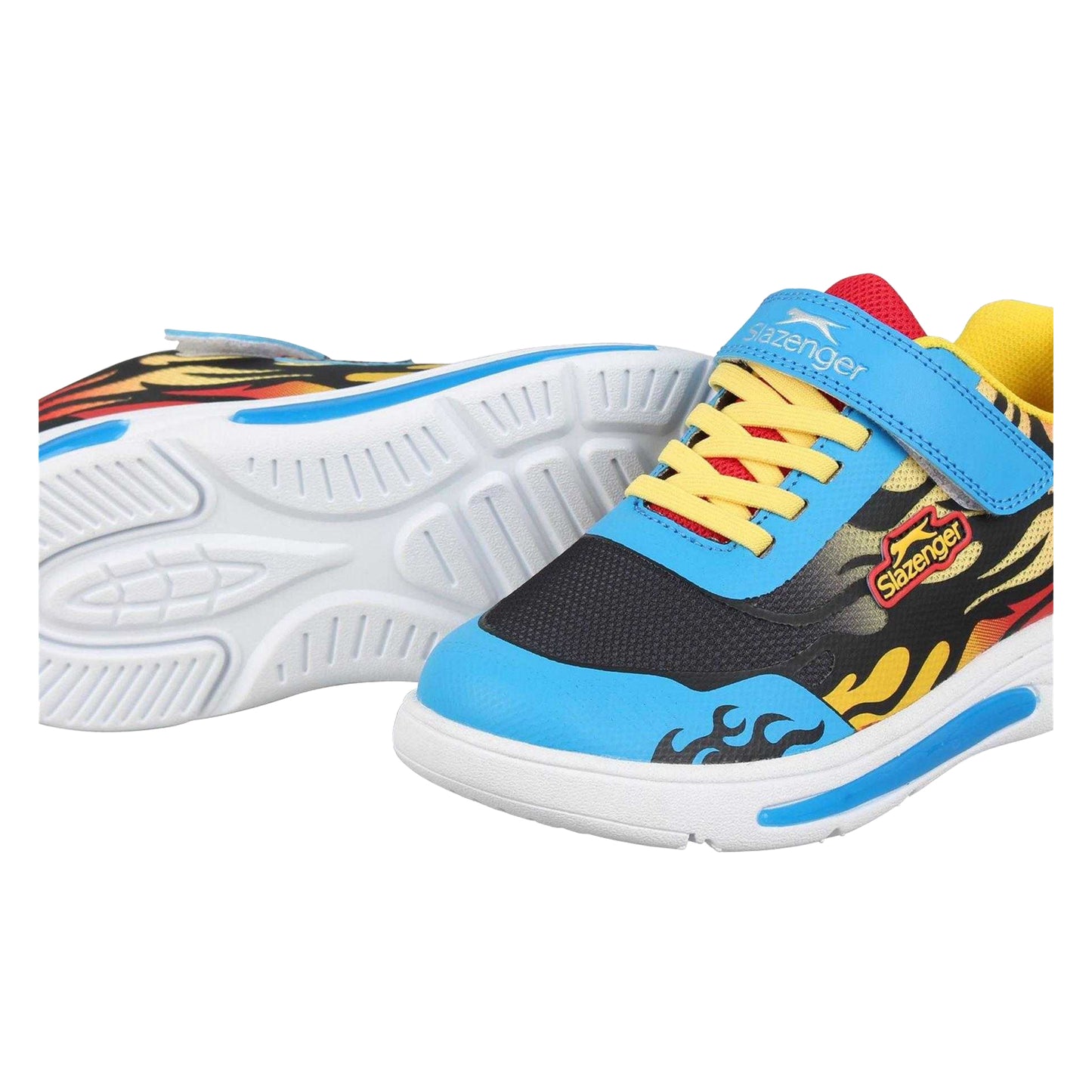 Blue - Lifestyle - Slazenger Childrens-Kids Go 2.0 Light Up Trainers