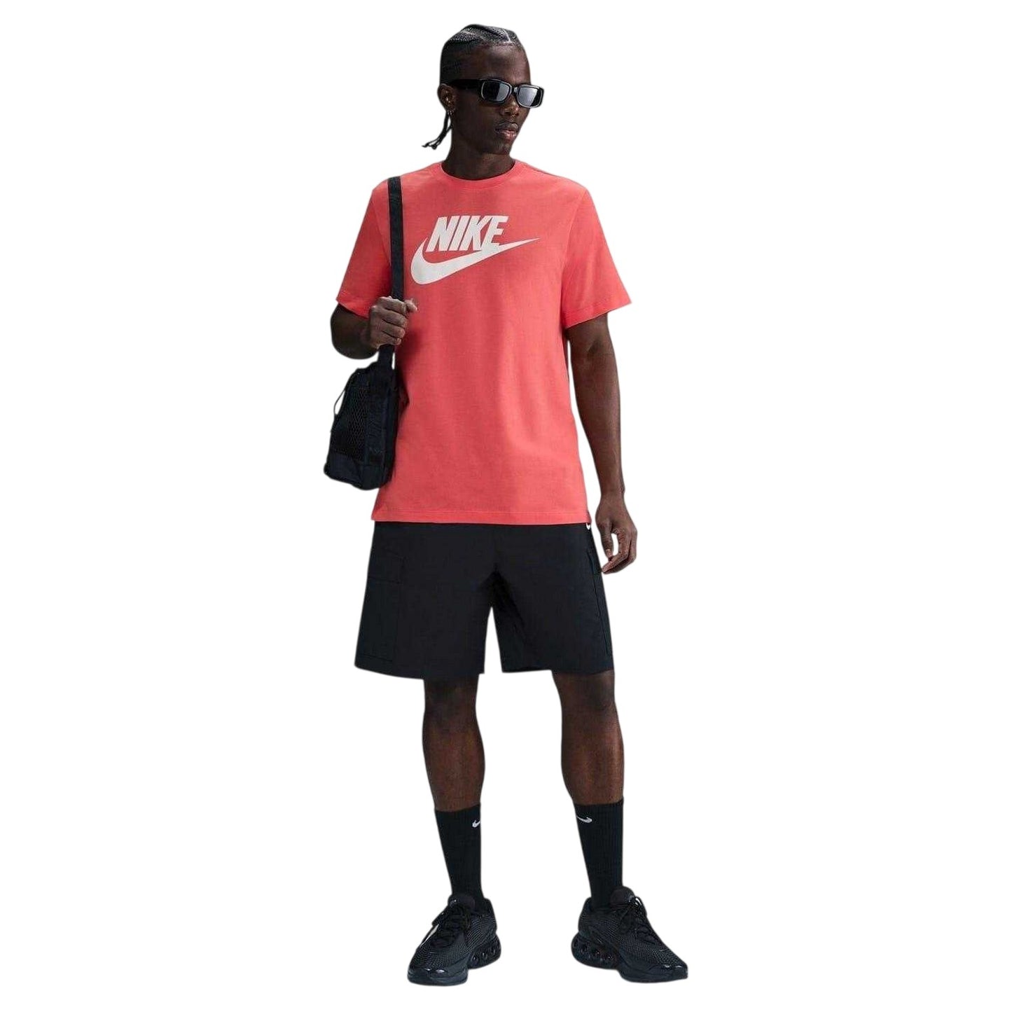 Magic Ember - Side - Nike Mens Futura Chest Logo T-Shirt