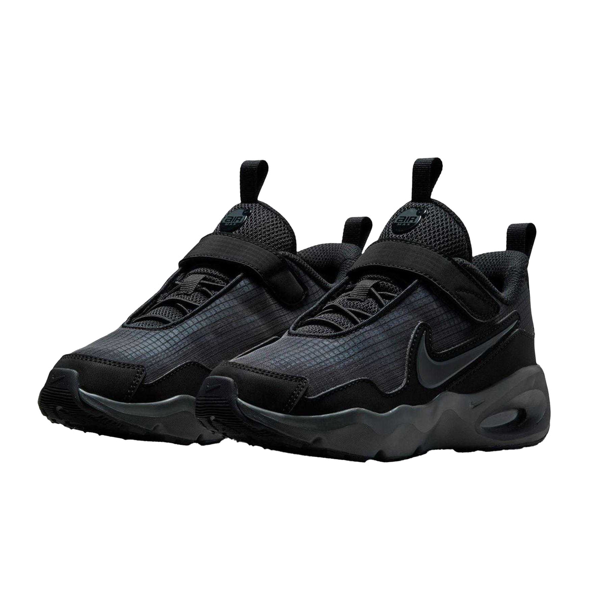 Triple Black - Pack Shot - Nike Childrens-Kids Max Nova Air Cushioned Trainers