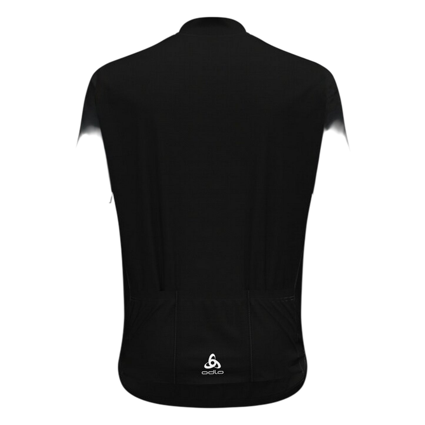Black Print - Back - Odlo Mens Gradient Print Slim Cycling Jersey