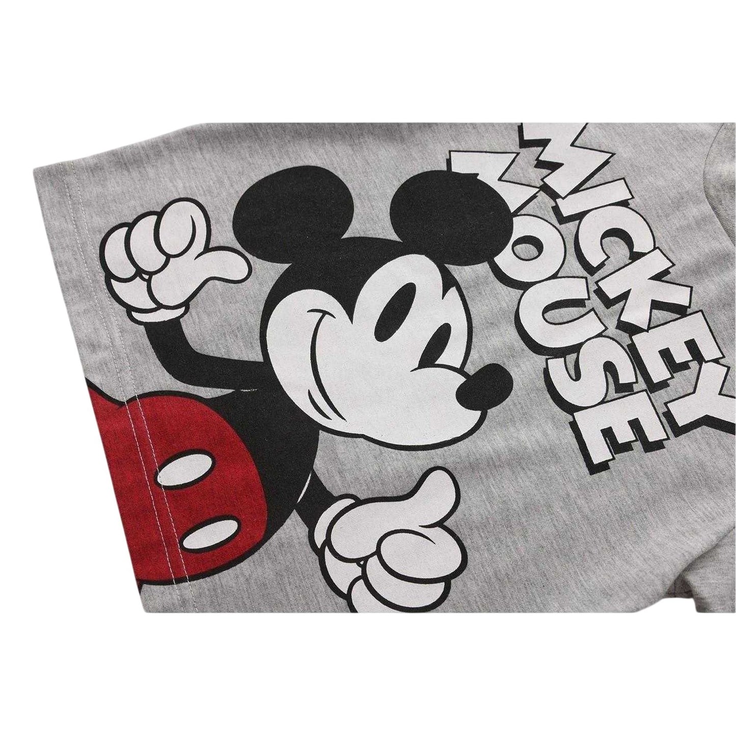 Grey - Lifestyle - Disney Childrens-Kids Mickey Mouse T-Shirt
