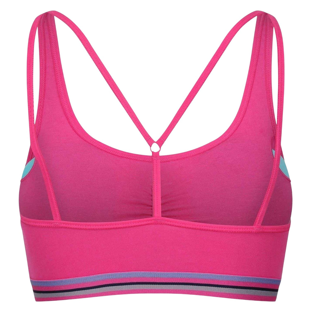 Pink - Back - Reebok Womens-Ladies Jackie Sports Bra