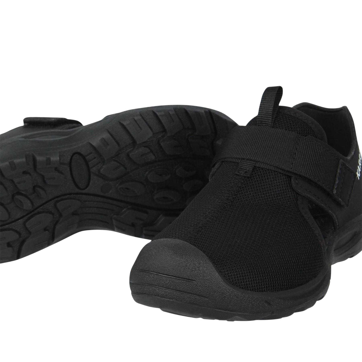 Black - Lifestyle - Karrimor Childrens-Kids Ravine Logo Sandals
