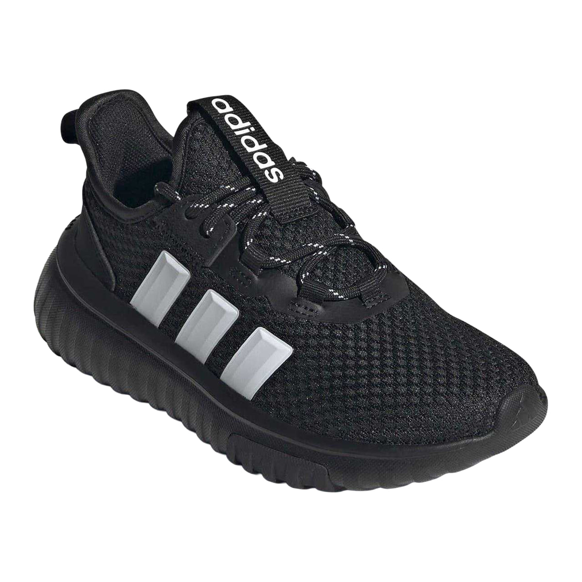 Black-White - Lifestyle - Adidas Childrens-Kids Kaptir 4.0 Trainers