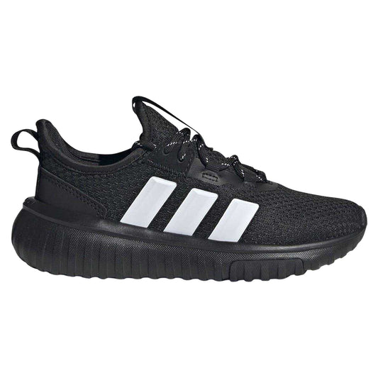 Black-White - Front - Adidas Childrens-Kids Kaptir 4.0 Trainers