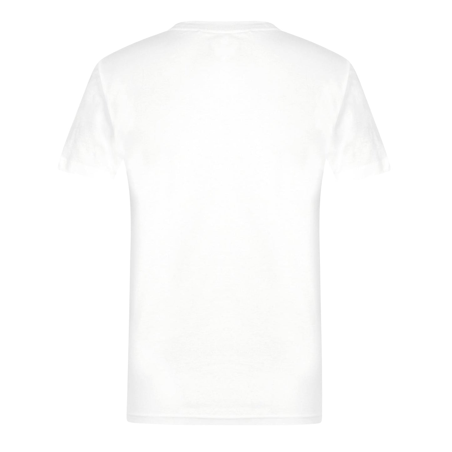White - Back - Vans Childrens-Kids Style 76 Crew Neck T-Shirt