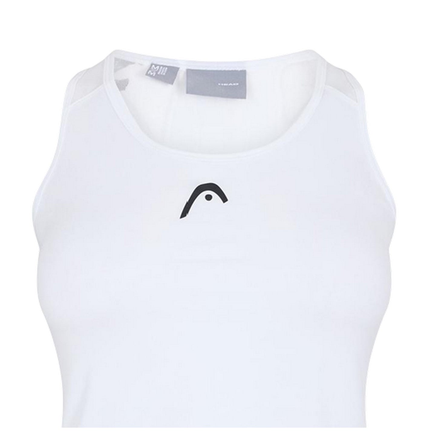 White - Lifestyle - Head Womens-Ladies Spirit Scoop Neck Tank Top