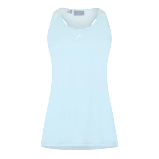 Blue - Front - Head Womens-Ladies Spirit Scoop Neck Tank Top