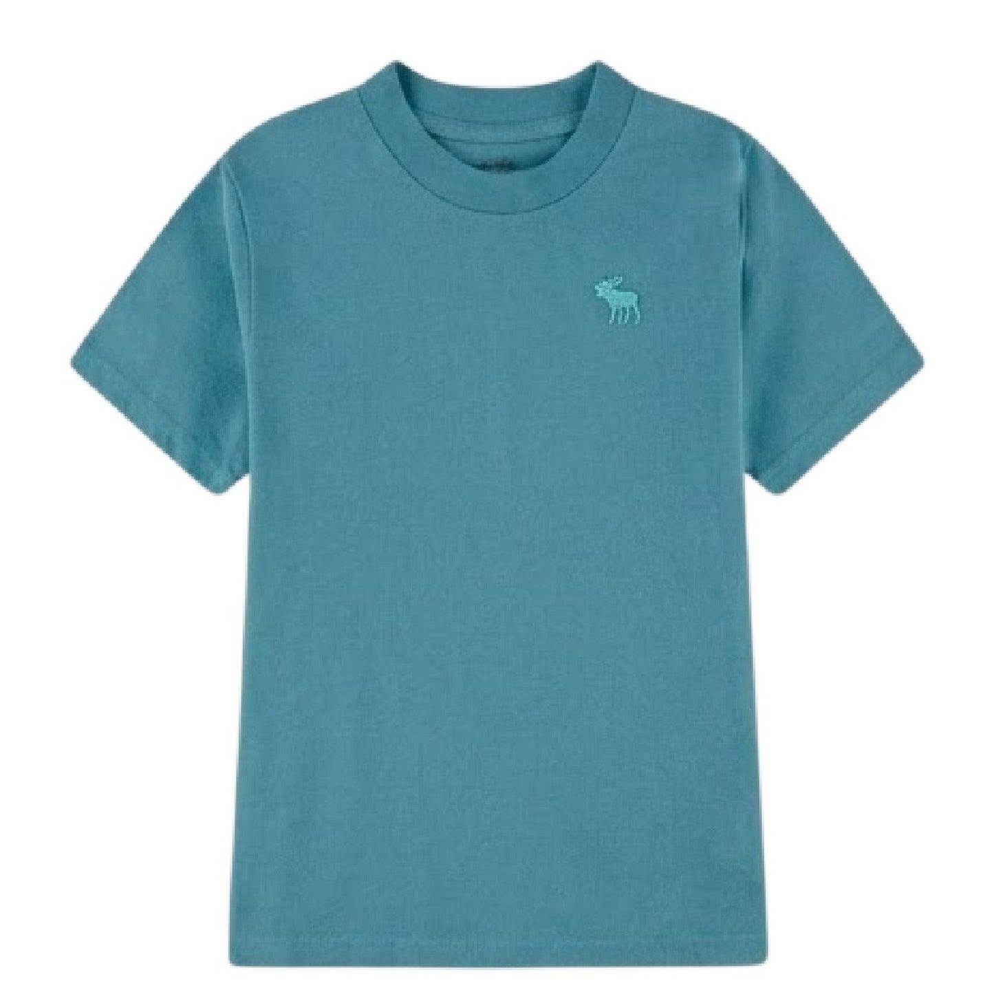 Multicoloured - Pack Shot - Abercrombie & Fitch Childrens-Kids Embroidered Logo T-Shirt (Pack of 3)