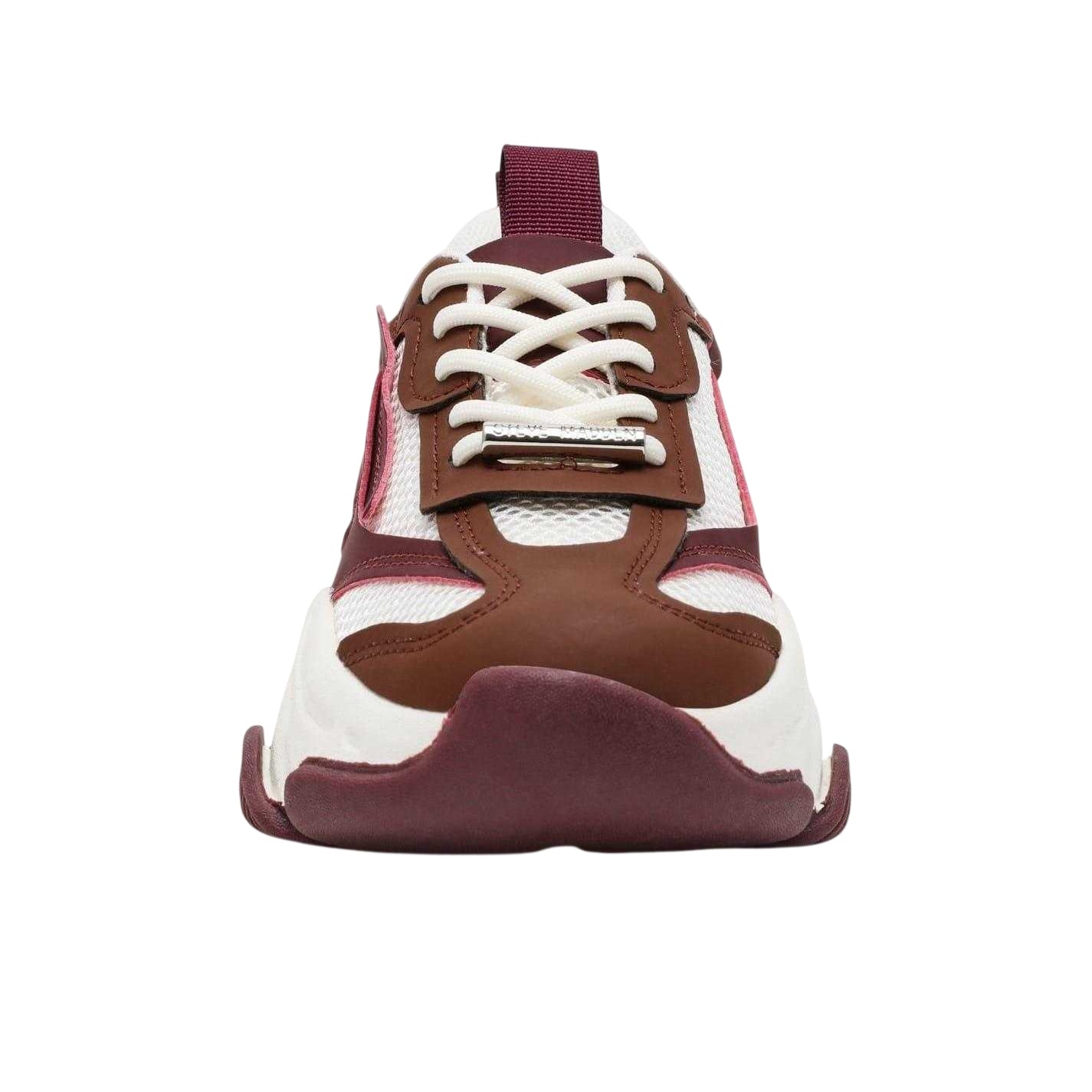 Sepia - Lifestyle - Steve Madden Womens-Ladies Possession-E Chunky Platform Trainers