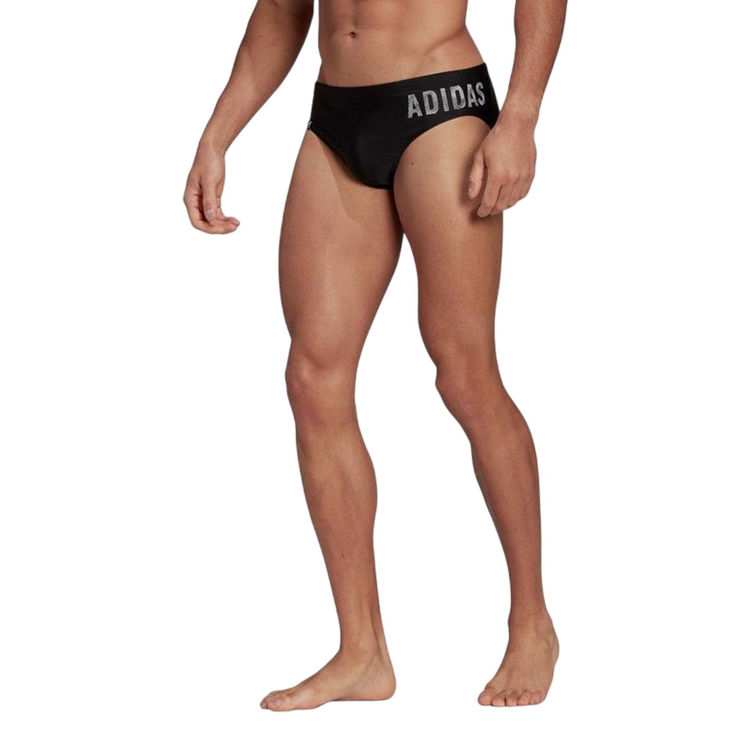 Black - Pack Shot - Adidas Mens Regular Swimming Trunks