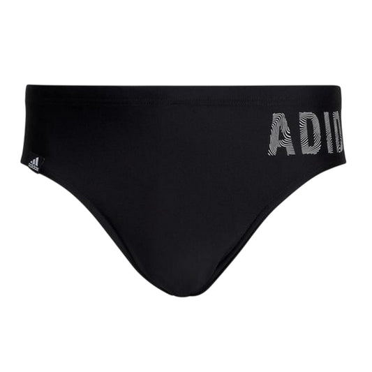 Black - Front - Adidas Mens Regular Swimming Trunks