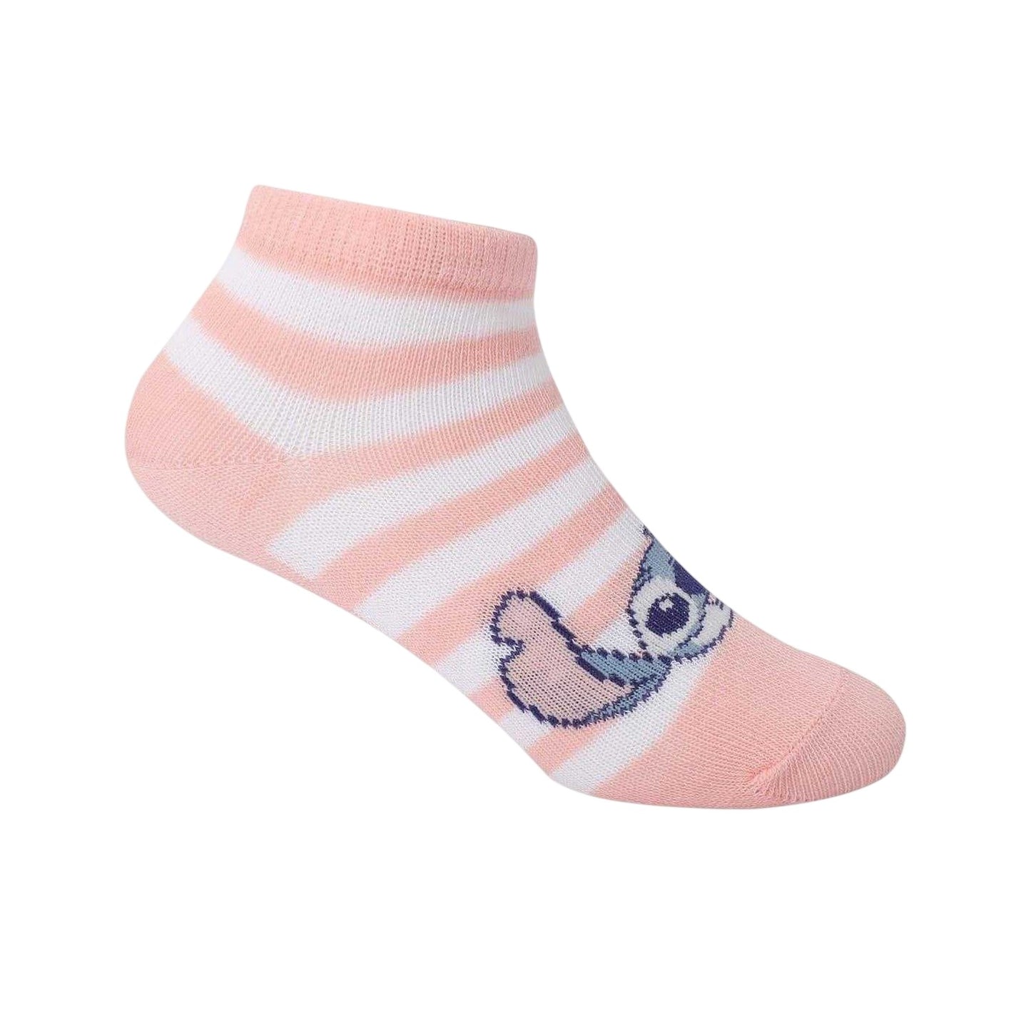 Vibrant - Lifestyle - Lilo & Stitch Baby Trainer Socks (Pack of 5)