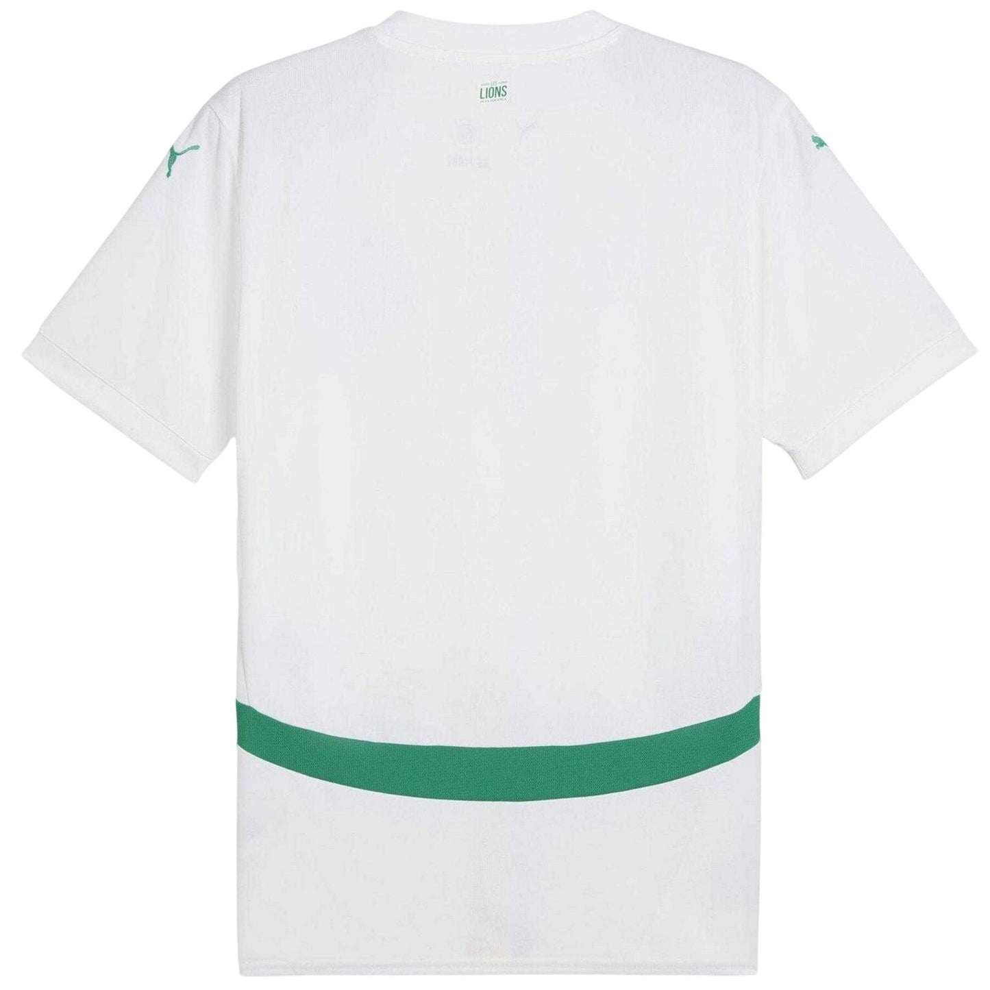 White-Green - Back - Senegal Mens 2025 Puma Home Jersey