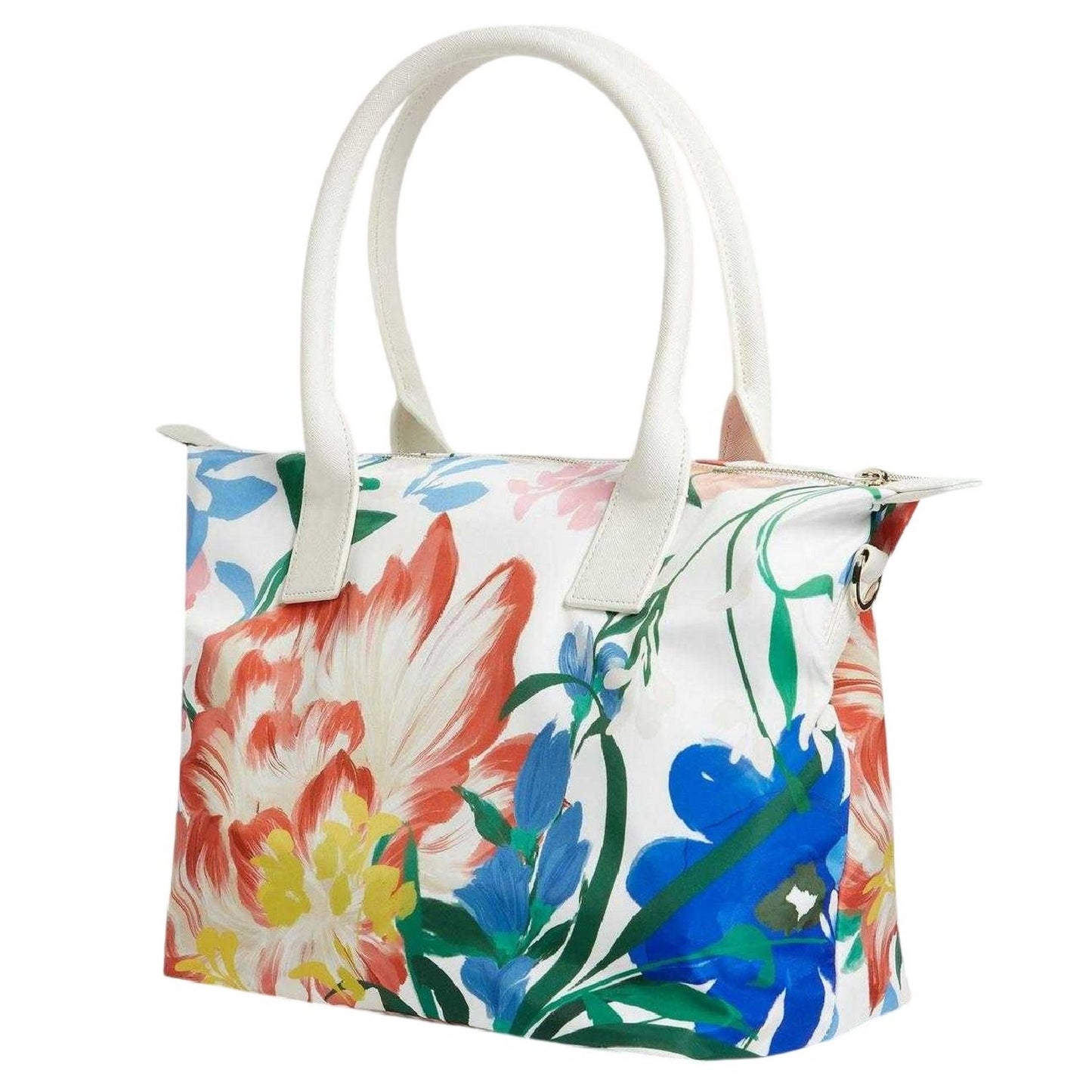 White - Back - Ted Baker Womens-Ladies Floral Tote Bag