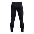 Black - Back - Under Armour Mens Qualifier Elite Cold Tights