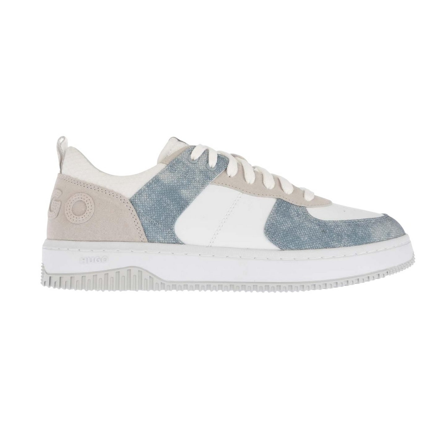Multicoloured - Pack Shot - Hugo Womens-Ladies Kilian Leather Tennis Trainers
