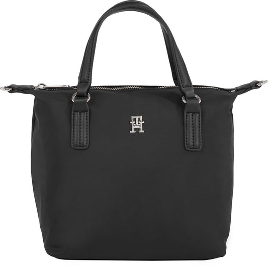 Black - Front - Tommy Hilfiger Poppy Small Tote Bag