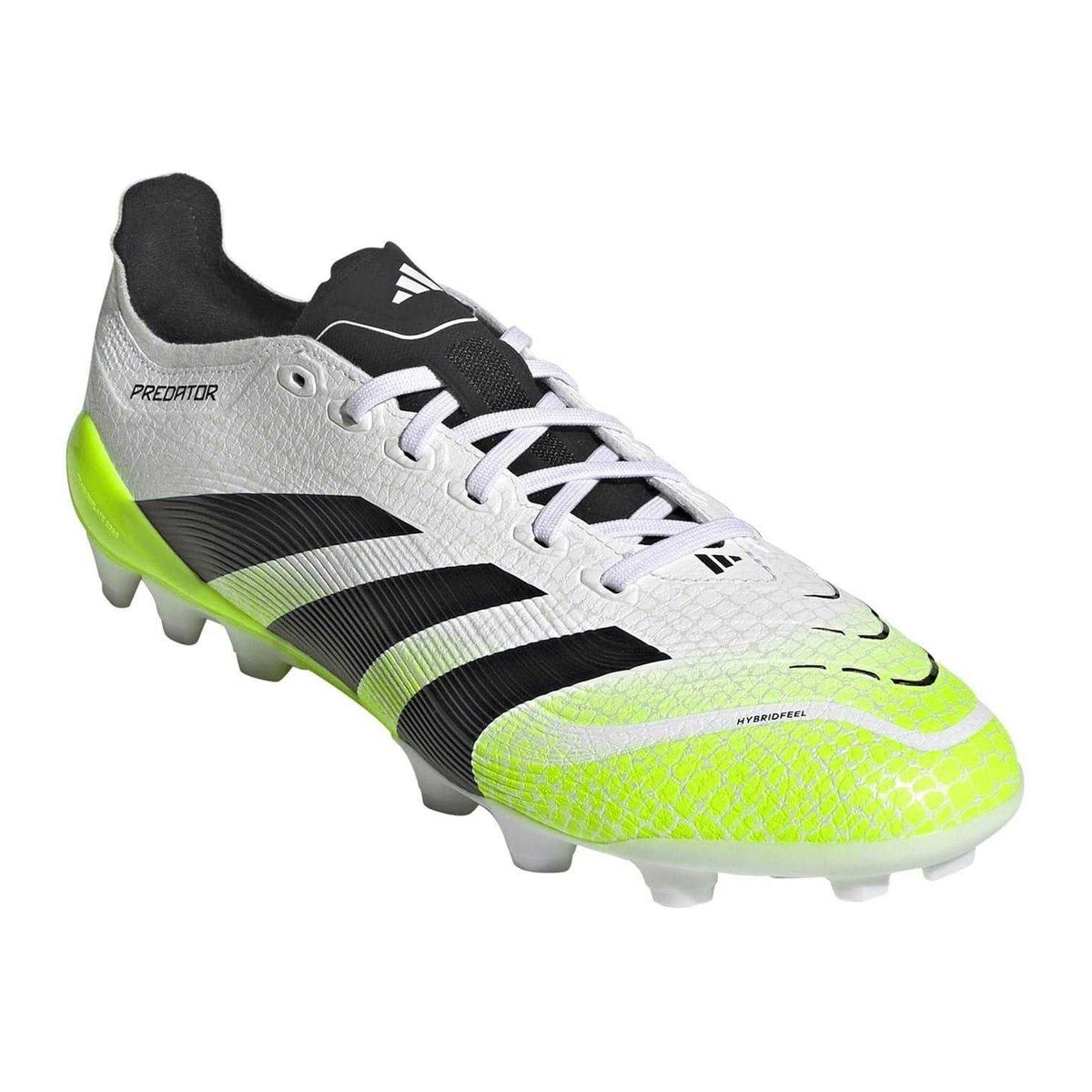 Lemon-White-Black - Pack Shot - Adidas Mens Predator League 2G-3G Artificial Ground Football Boots