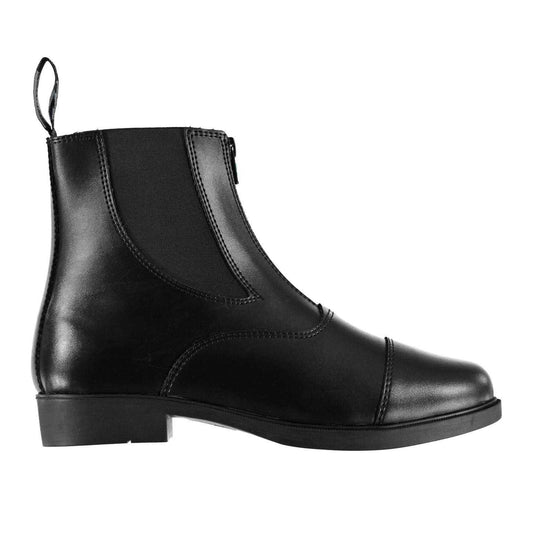 Black - Front - Requisite Womens-Ladies Darwen Jodhpur Boots