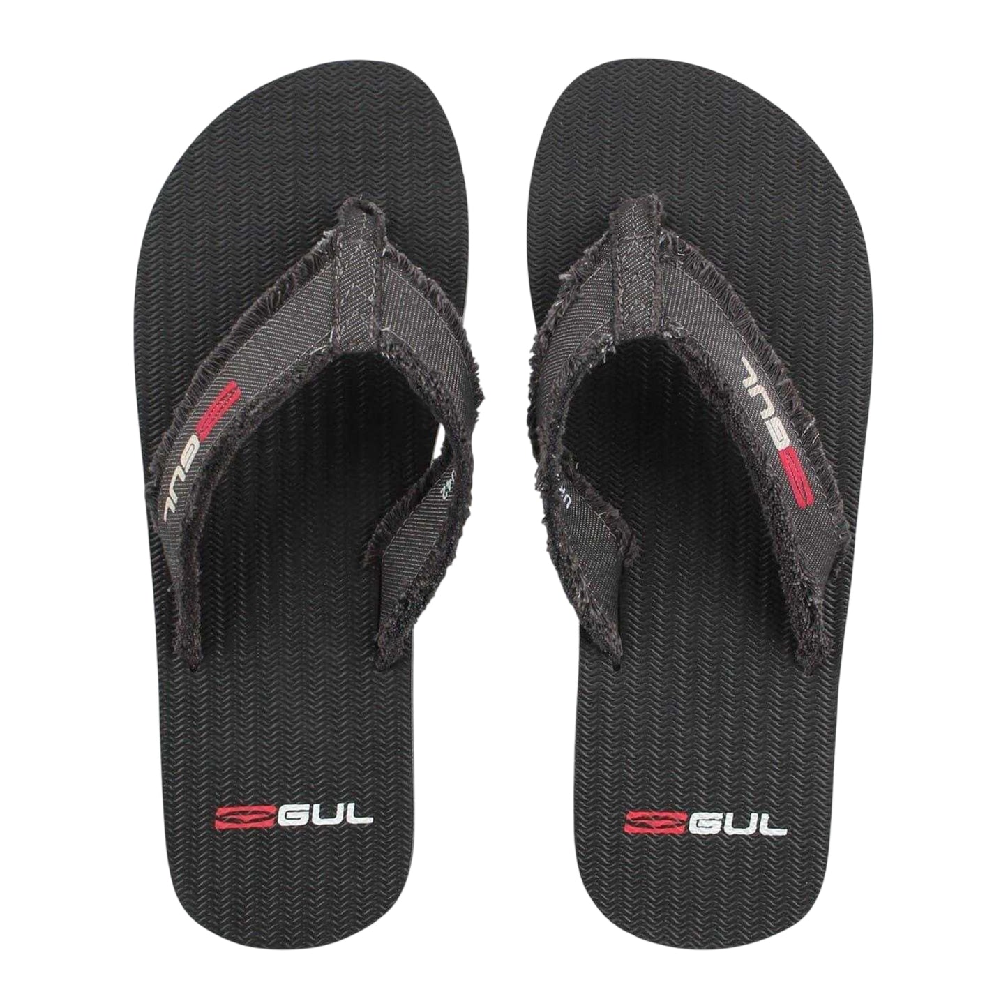 Charcoal - Pack Shot - Gul Mens Krait Flip Flops