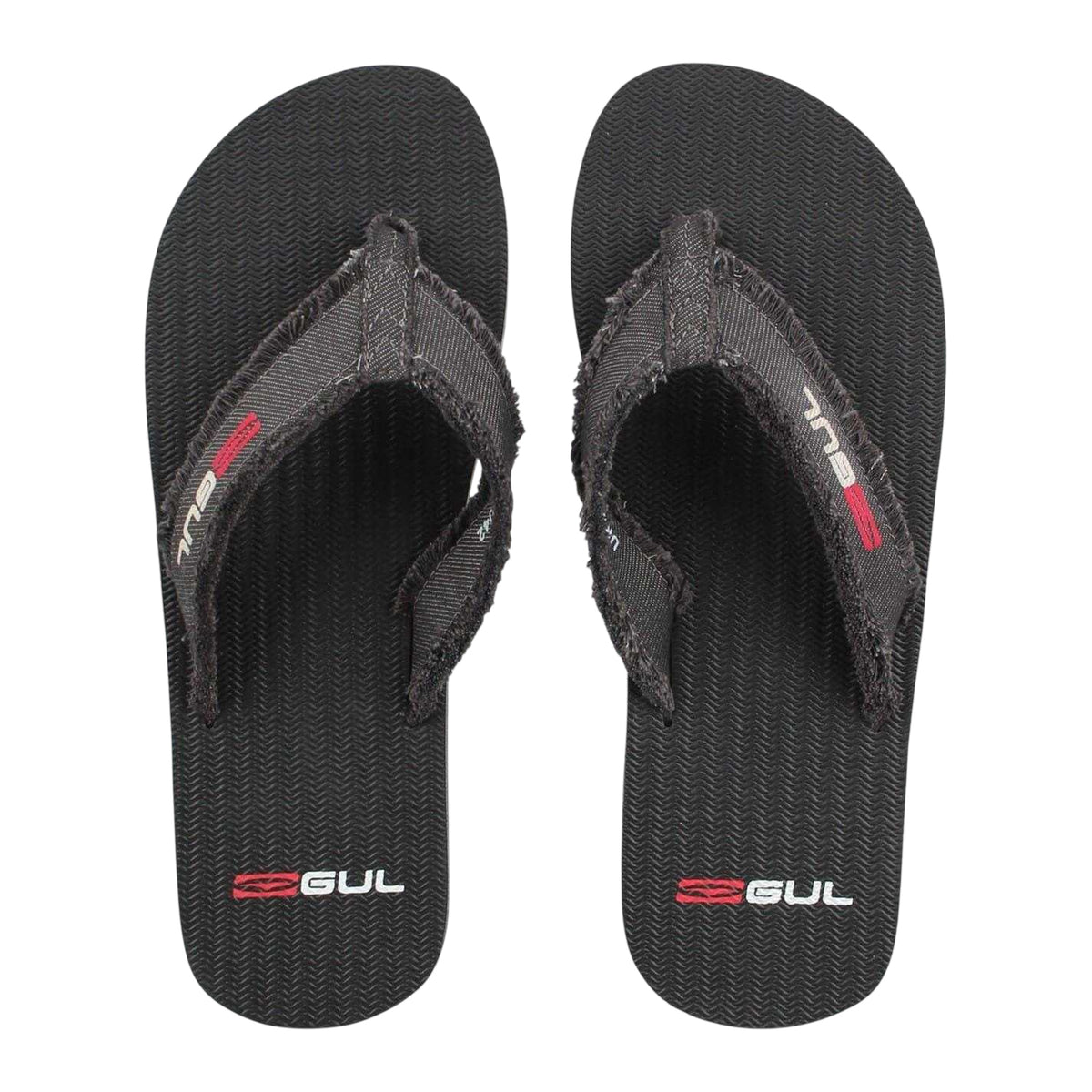 Charcoal - Pack Shot - Gul Mens Krait Flip Flops
