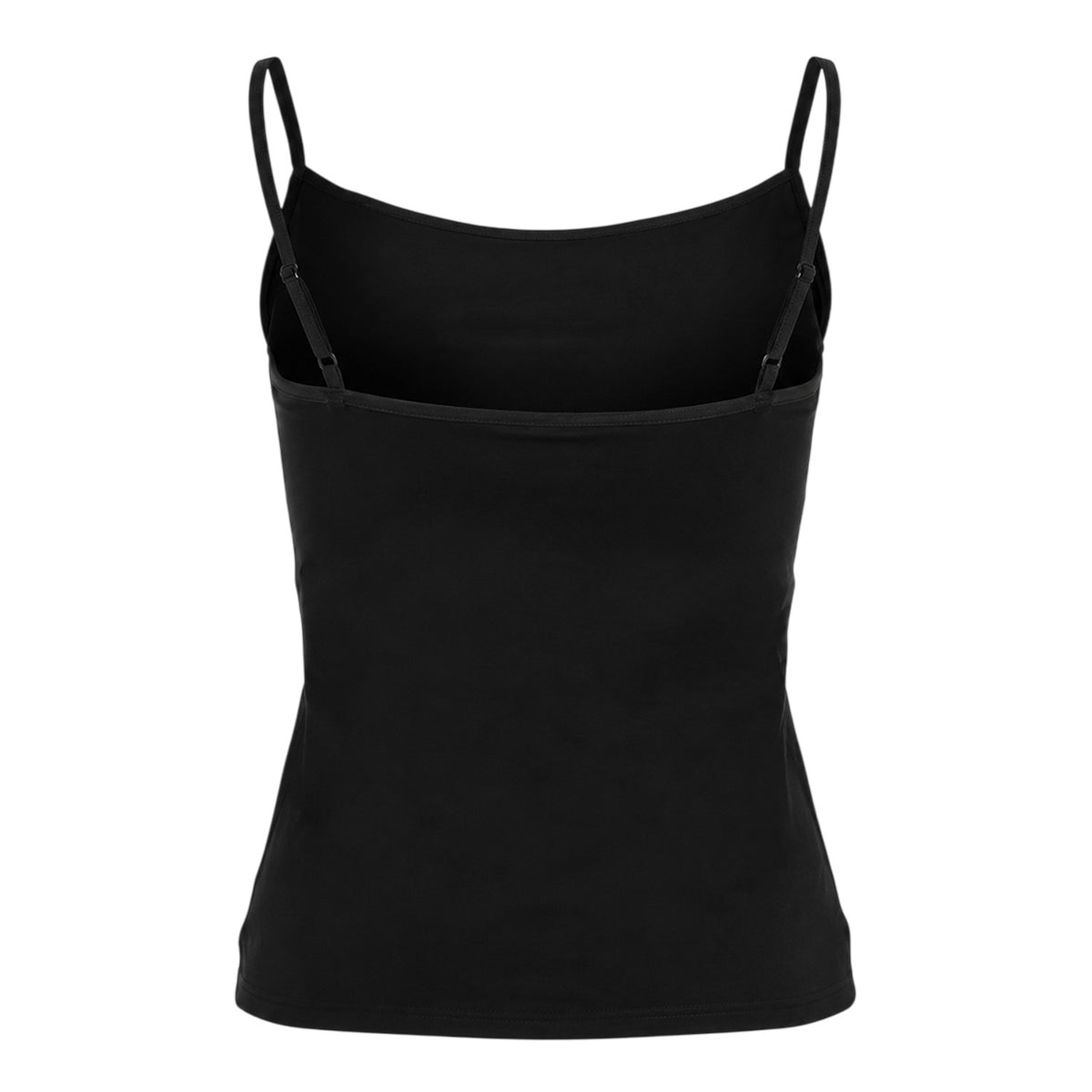 Black - Back - G-Star Womens-Ladies Cotton Fitted Spaghetti Strap Camisole