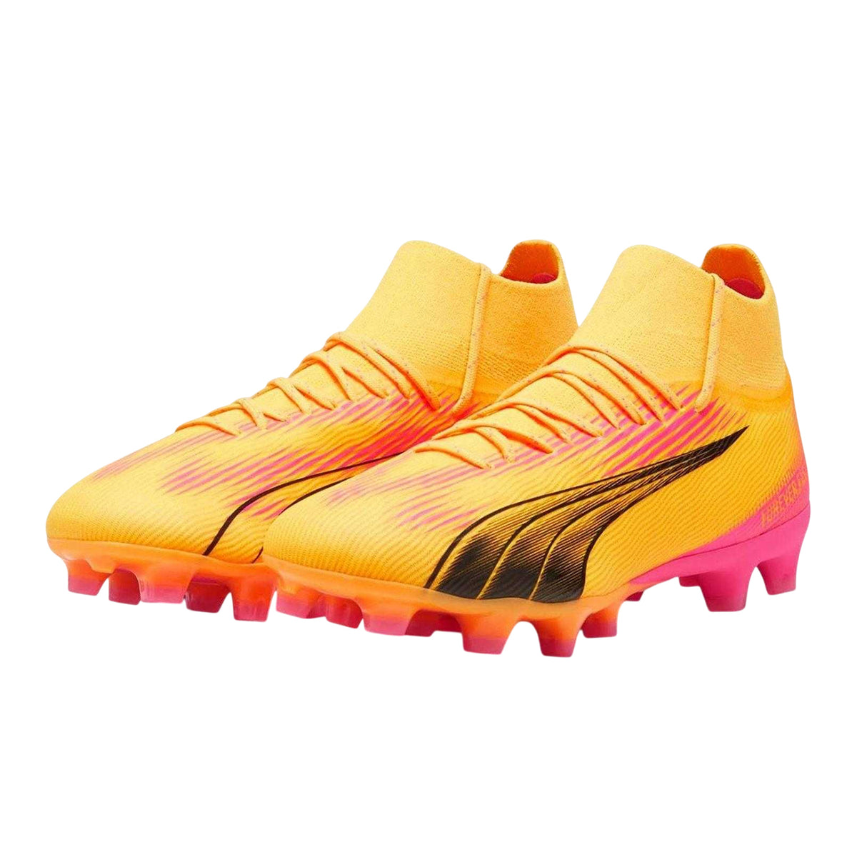 Orange - Side - Puma Mens Ultra Pro FG-AG Football Boots