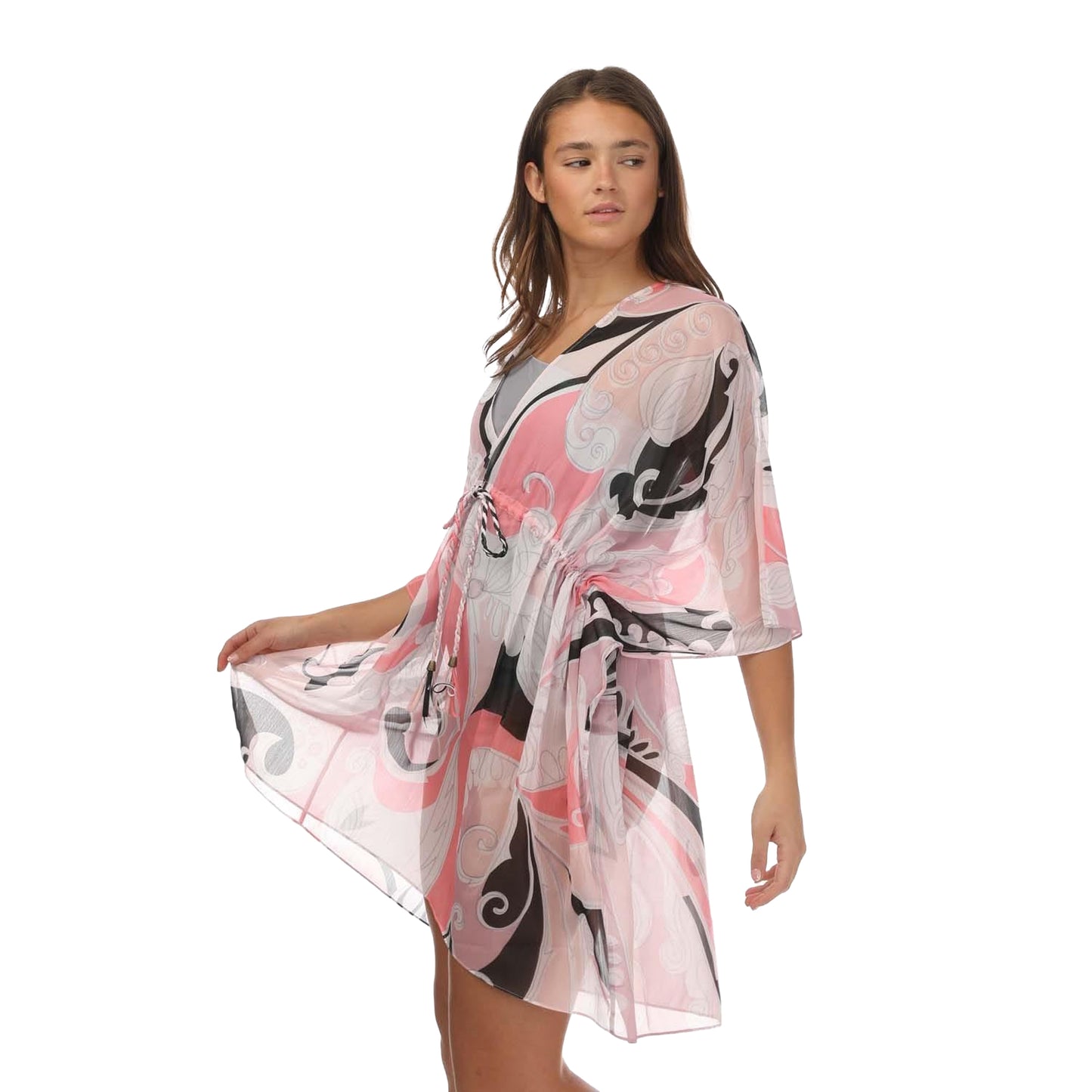 Pink - Lifestyle - Ted Baker Womens-Ladies Reanha V Neck Coverup
