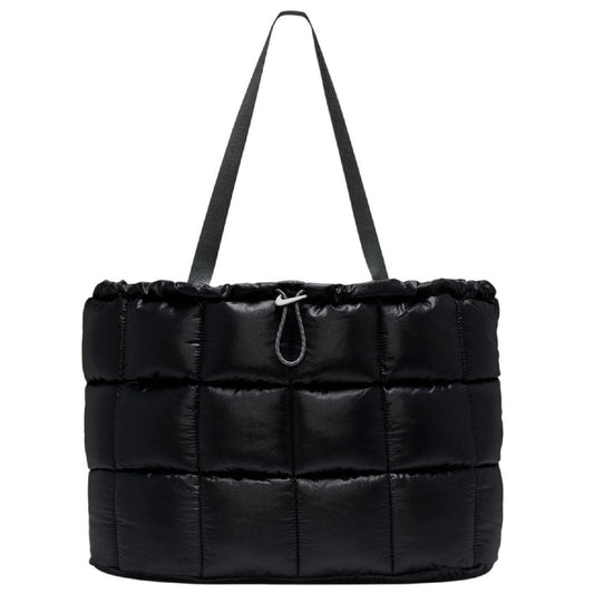 Black - Front - Nike 2.0 Puffer Padded Tote Bag