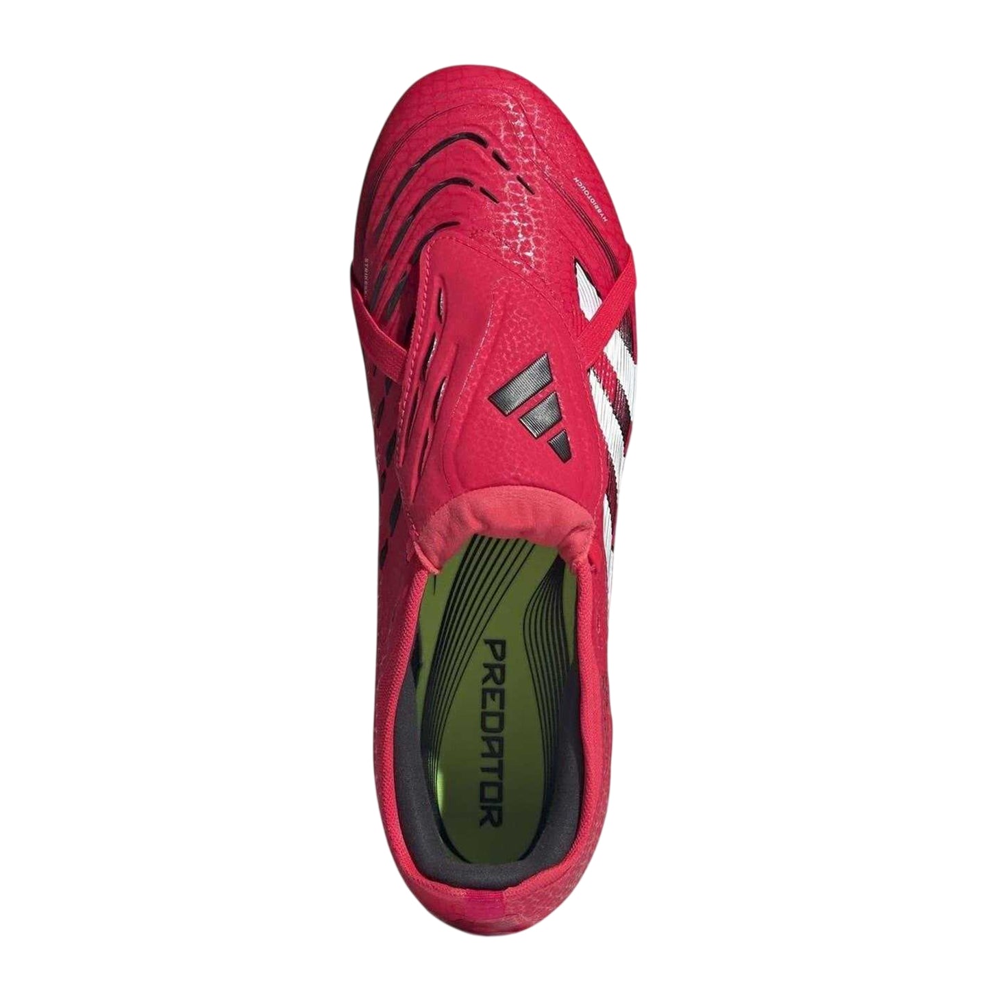 Red-White - Lifestyle - Adidas Mens Predator Pro Fold Over Soft Ground Football Boots