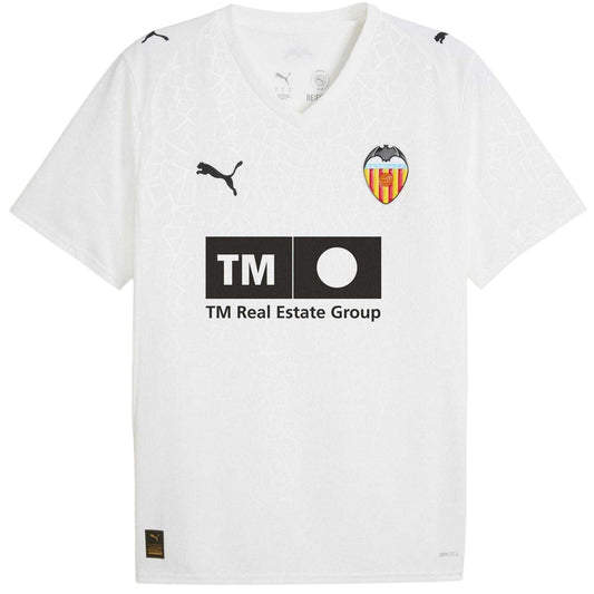 White - Front - Valencia CF Mens 25-26 Puma Home Jersey