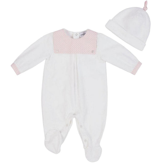 Pink - Front - Emporio Armani EA7 Baby Pyjama Set