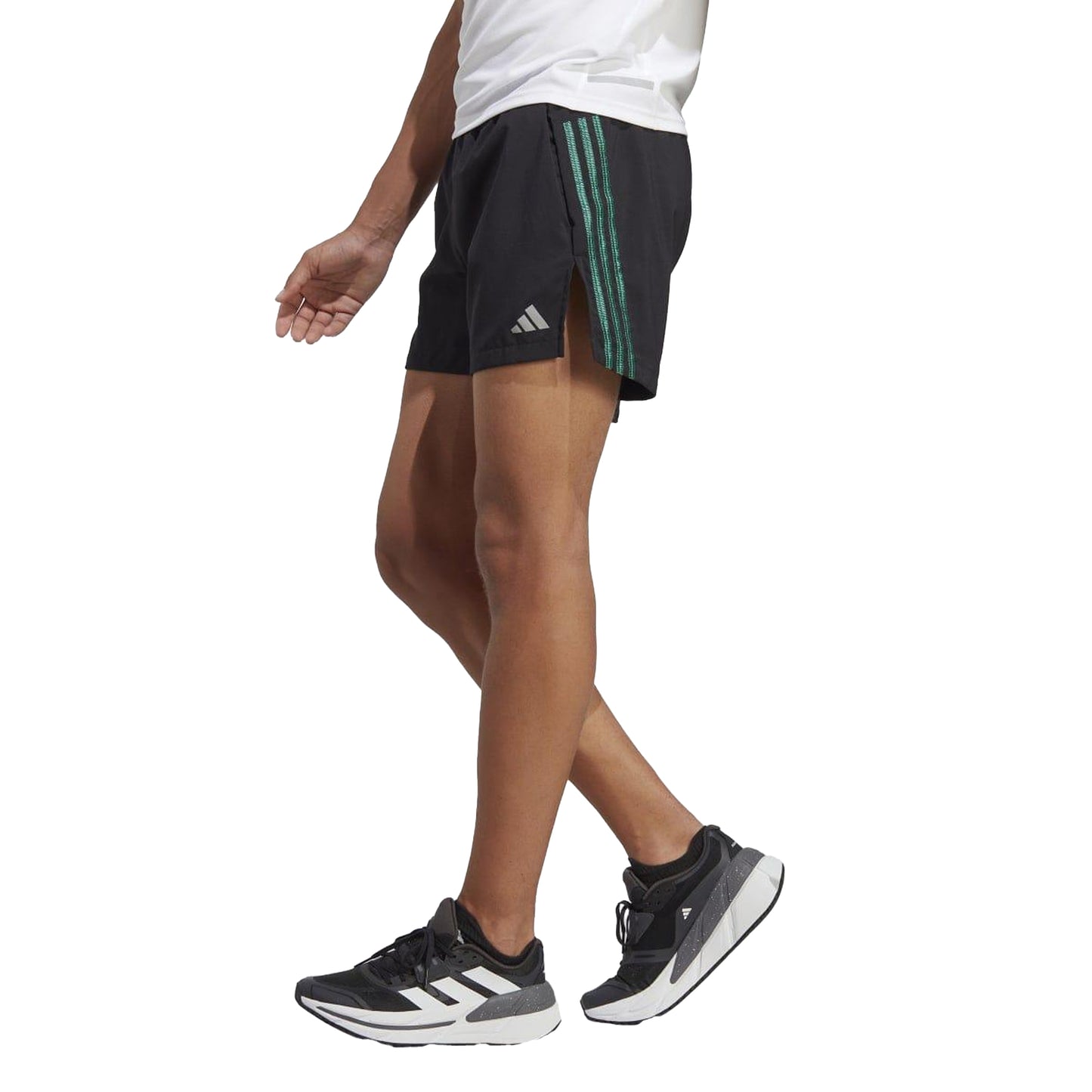 Black - Side - Adidas Mens Break The Norm Shorts