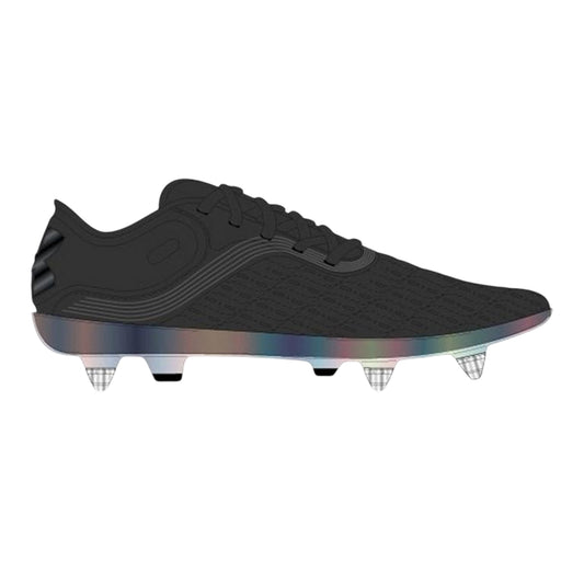 Black - Front - Under Armour Mens Elite Hybrid Firm Ground Football Boots